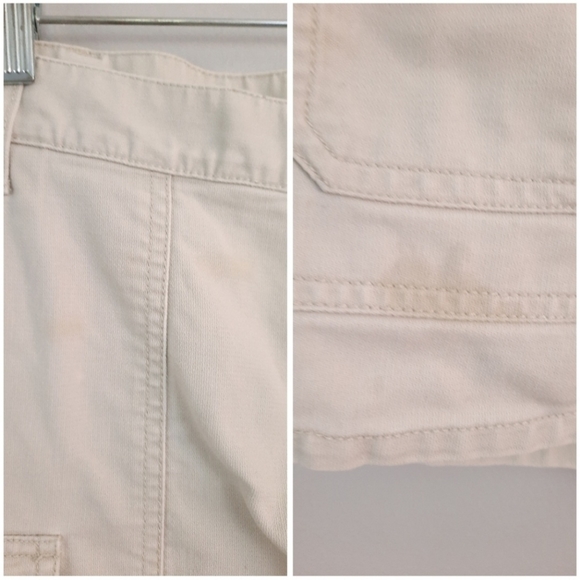 Faded Glory Khaki High Rise Large Pocket Shorts - Picture 3 of 4